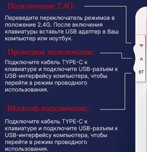 Комплект мышь клавиатура беспроводная механическая русская Attack Shark К98 Hot-Swap мышка Х5