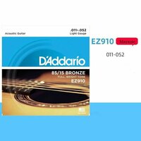 Cтруны для акустической гитары D'ADDARIO EZ910 / Комплект из 6 струн для акустической гитары