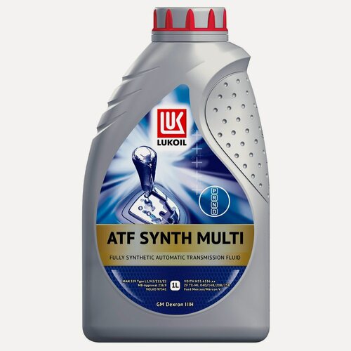 Изображение товара Масло трансмиссионное ЛУКОЙЛ ATF SYNTH MULTI, 1 л 1611442