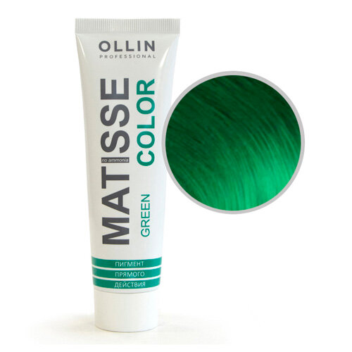 OLLIN Professional Краситель прямого действия Matisse Color, green, 100 мл, 120 г