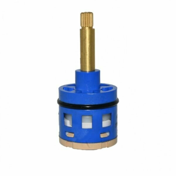 фото 3* D33 L47 Картридж переключения режимов для смесителя для душевой кабины ERLIT, 3 положения диаметр корпуса 33 мм, шток шлицы, длинна штока 47 мм