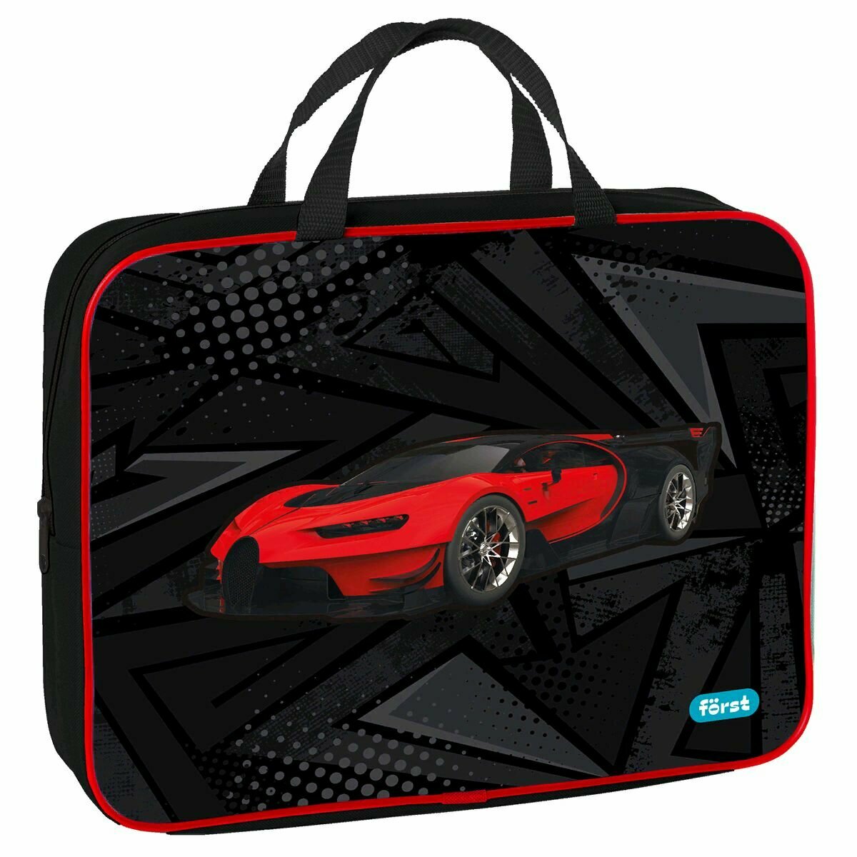 Папка с ручками Red car, А4 Forst - фото №1