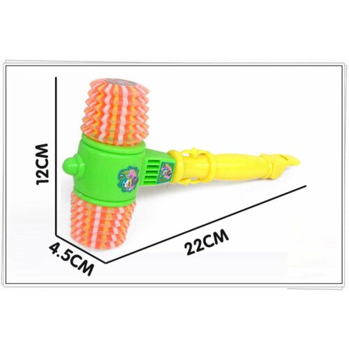 Молоток-пищалка, 23x11,5x4 см молоток пищалка мп01