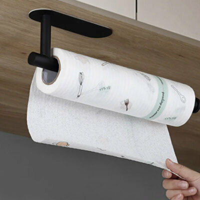 Держатель для бумажного полотенца рабочая длина: 29 см . Возможно вертикальное или горизонтальное крепление