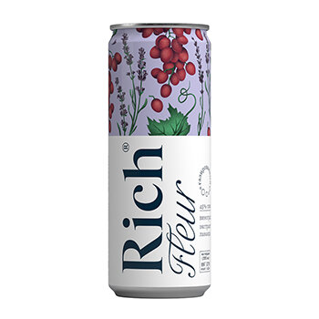 Напиток Rich Fleur сокосодержащий виноград, лаванда