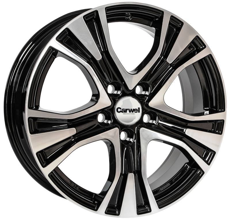 Диск Литой R17 7J 5X114.3/60.1 Et39 Carwel Сиг 159 Ab 00036497 CARWEL арт. 00036497