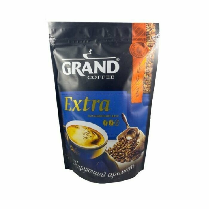 GRAND Кофе растворимый Extra, 175 гр, 2 шт - фотография № 2