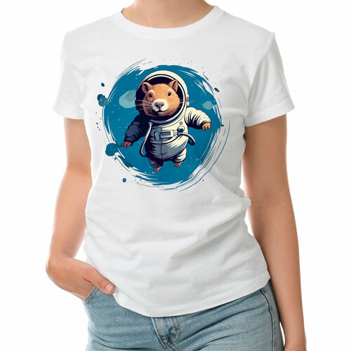 фото Футболка roly, размер s, белый