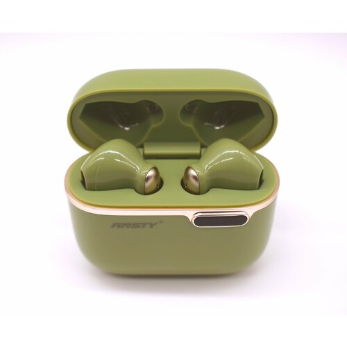 Беспроводные наушники Bluetooth ANSTY AST-B05 для смартфонов Android IOS гарнитура с микрофоном и чехлом 234900₽