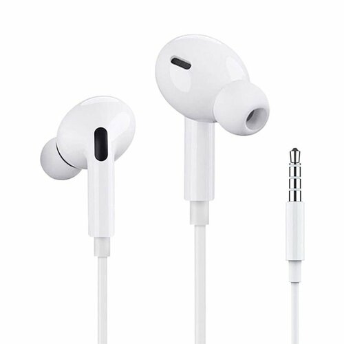 Проводные внутриканальные наушники со встроенным микрофоном EarPods Pro 3 (белый) наушники внутриканальные apple earpods with 3 5mm headphone plug
