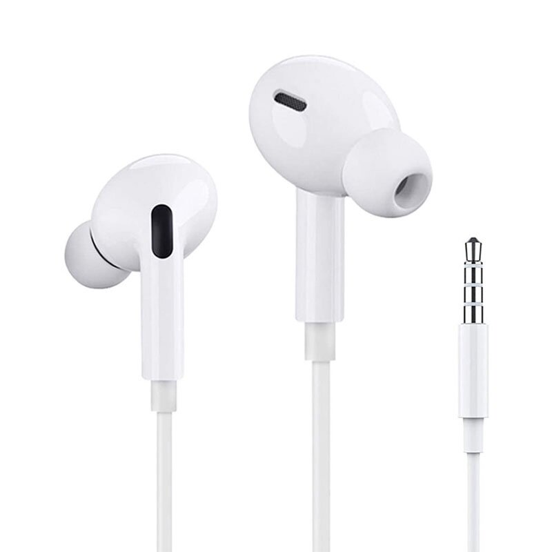 Проводные внутриканальные наушники со встроенным микрофоном EarPods Pro 3 (белый)