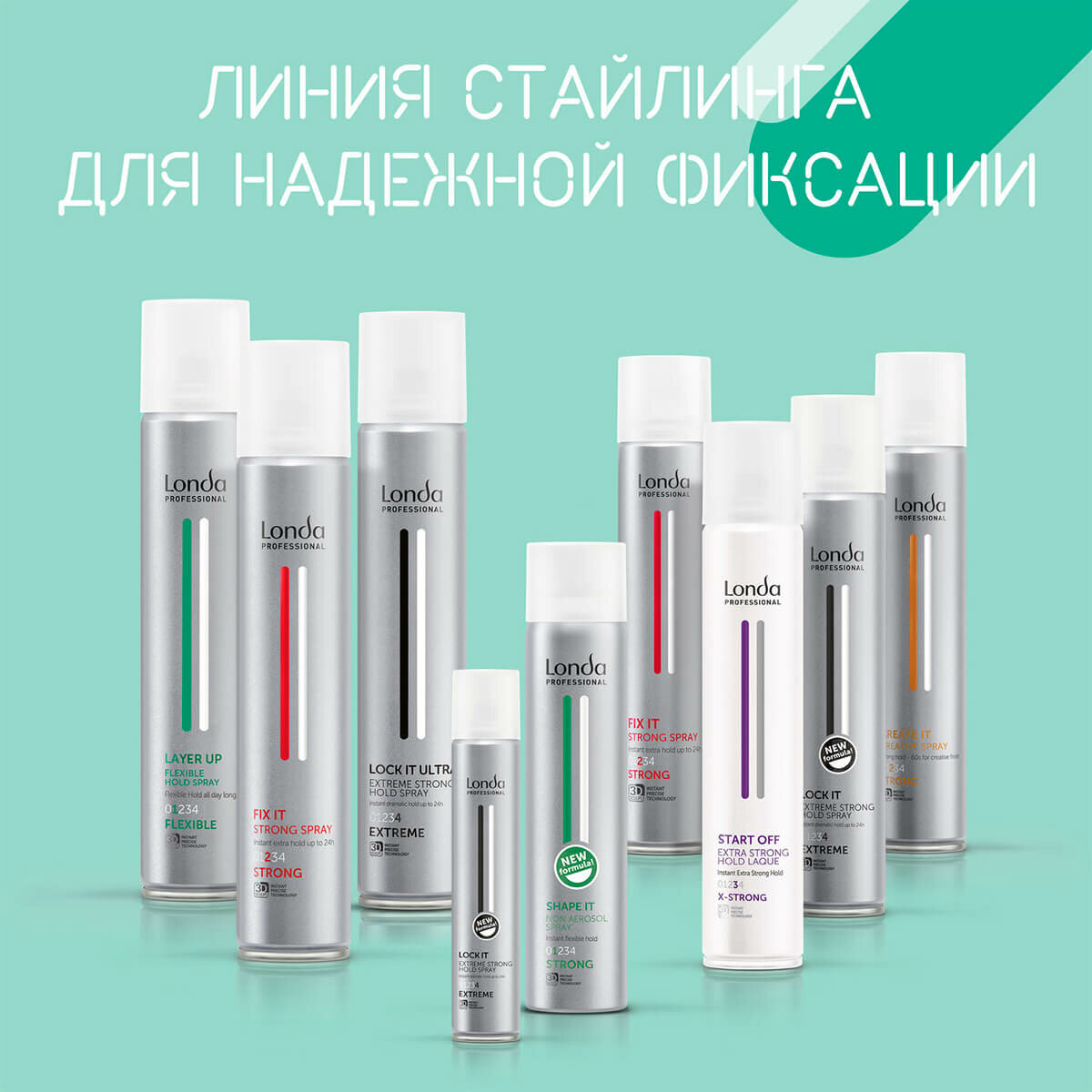 Londa Professional Лак для волос подвижной фиксации Layer Up 500 мл (Londa Professional, ) - фото №11