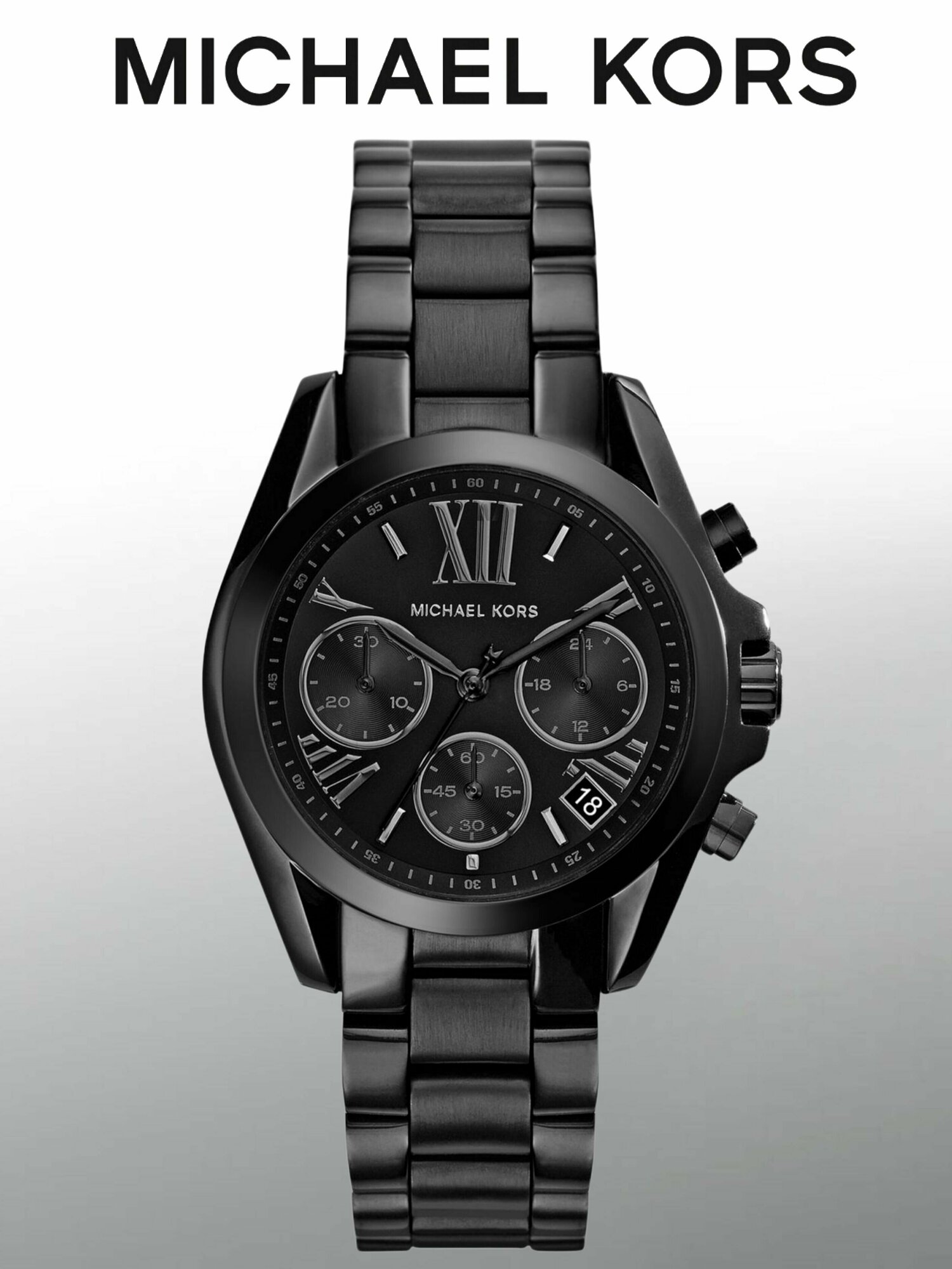 Наручные часы MICHAEL KORS Bradshaw MK6058, черный