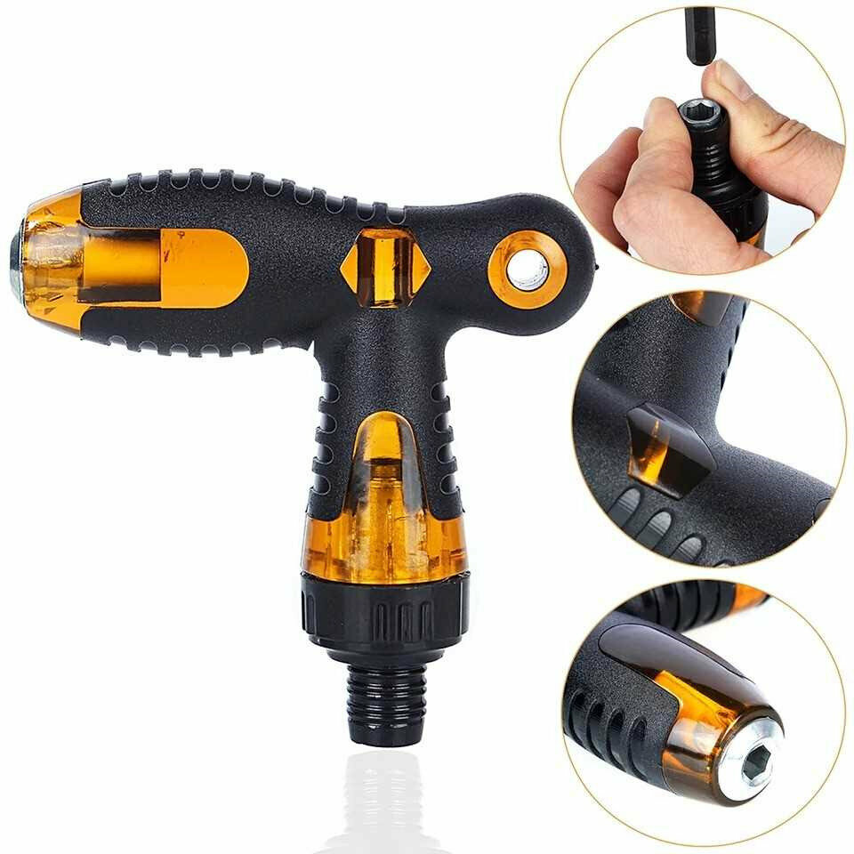 фото Отвертка с трещоткой (трещеткой)