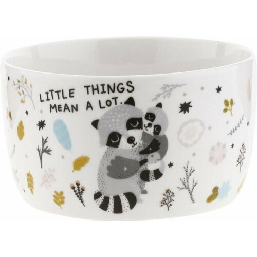 Салатник HOMECLUB Animals 450мл, фарфор - 4 шт.