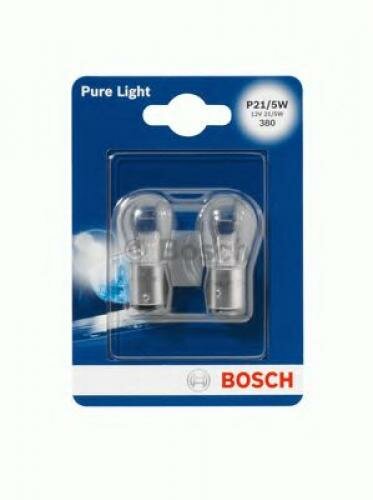 Лампа накаливания Bosch 1987301016 12V215WP215WPURELIGHT E12DY P215W