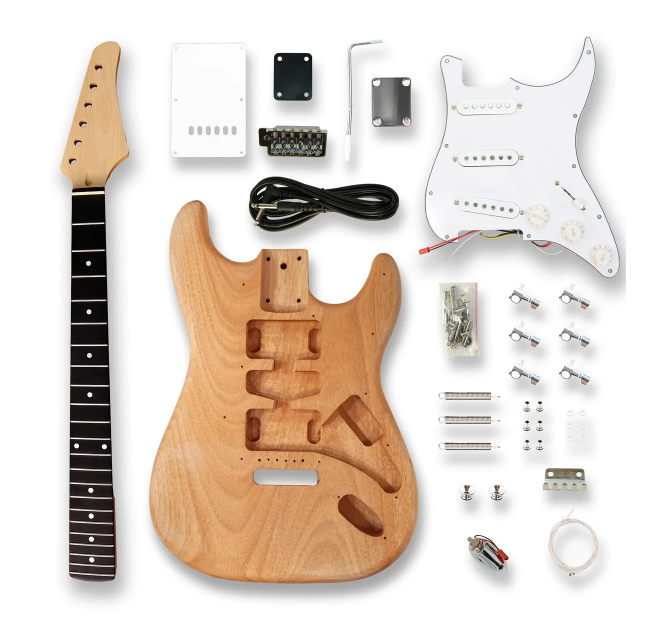 Комплект для самостоятельной сборки электрогитары Stratocaster DIY Bestwood