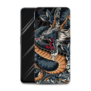 Силиконовый чехол на Xiaomi Black Shark 4 / Сяоми Блэк Шарк 4 "Japanese Dragon"