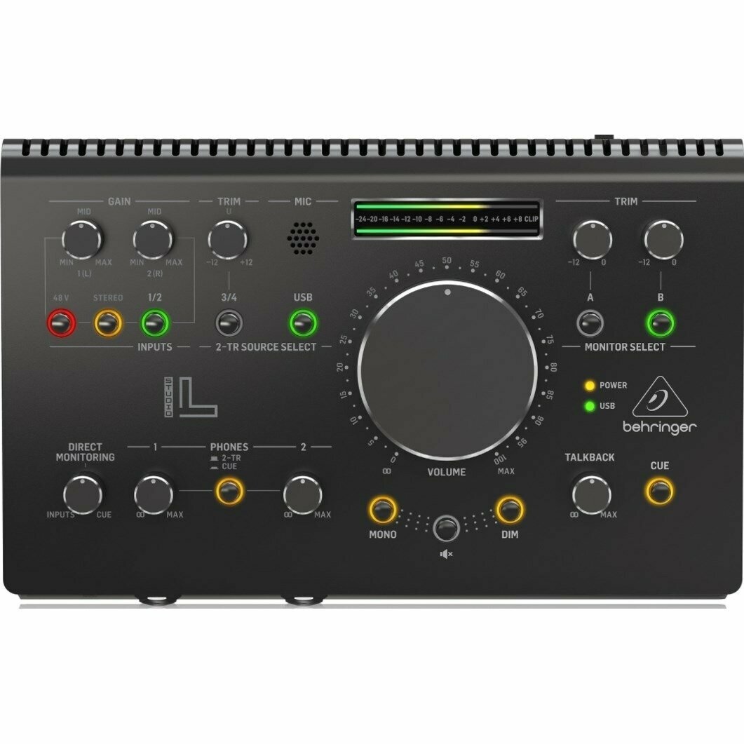 BEHRINGER STUDIO L - мониторный контроллер и USB звуковой интерфейс