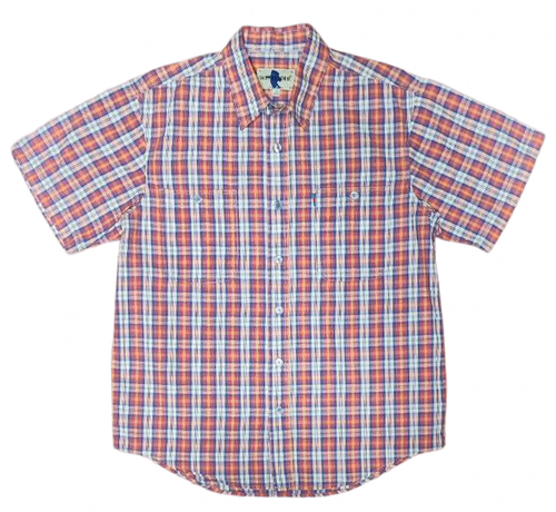 Рубашка WEST RIDER, размер 50, красный, синий