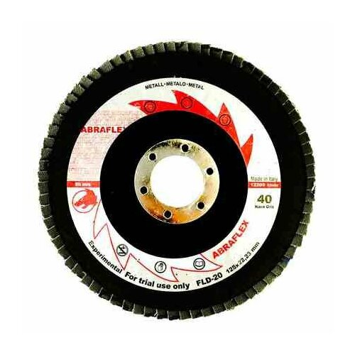 Abraflex УТ0007689 Круг лепестковый торцевой 125х22 FLD-20 P80