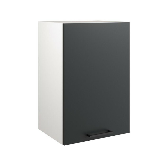 фото Шкаф навесной 400 Симпл, 400х300х600, Антрацит/Белый 9899609