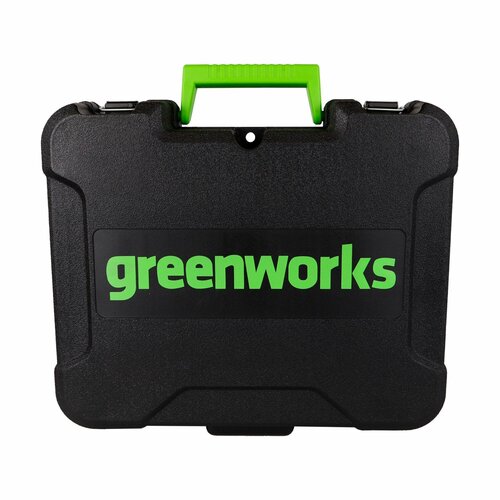 Кейс / ящик для шуруповерта Greenworks, с отделением для аккумулятора до 4 Ач, пластиковый