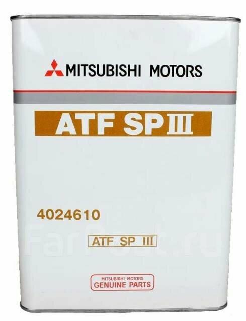 Трансмиссионное масло MITSUBISHI DIAQUEEN ATF SPIII. Арт. 4024610 (4Л)