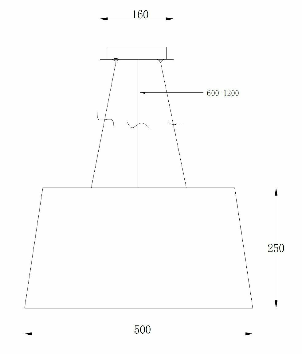 Подвесной светильник Calvin Ceiling E27х4 Maytoni - фото №12