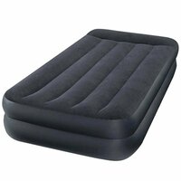 Надувная кровать-матрас / Intex 66706 / односпальная кровать / серия Pillow Rest Bed