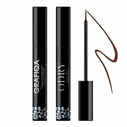 ODRY Подводка жидкая для глаз GRAFIQA коричневая 540₽