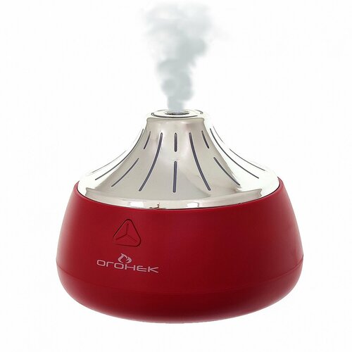 Увлажнитель воздуха Огонек OG-HOM02 красныйсеребро 79000₽
