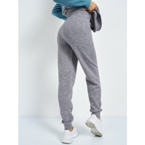 фото Брюки джоггеры тамбовчанка, размер 48, серый