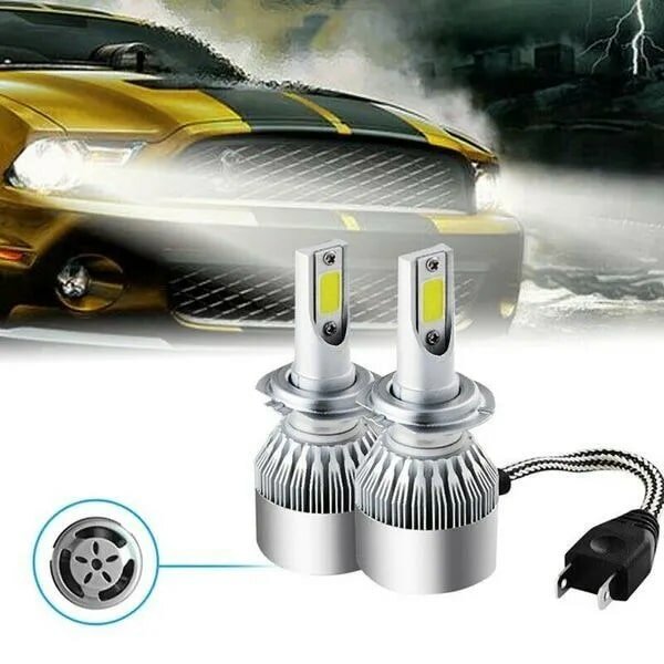 Светодиодные лампы C6 Led Headlight 36W/6500K/3800lm/H7 пара