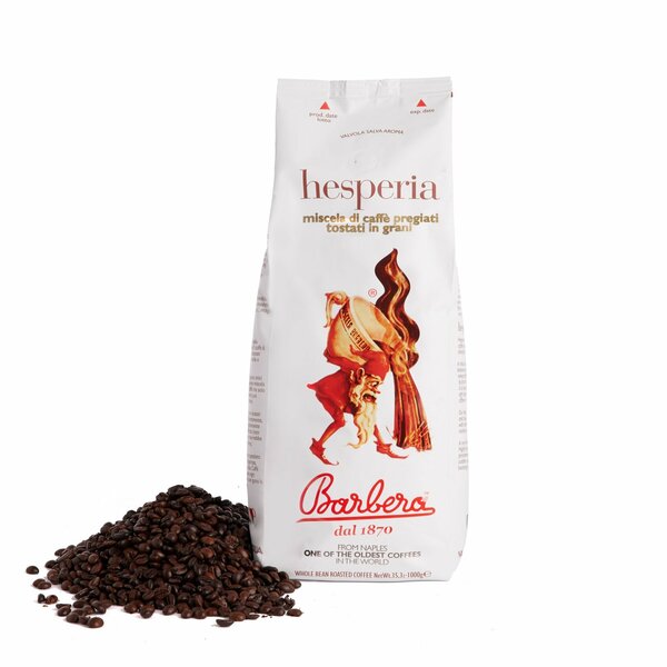 Кофе BARBERA в зернах Hesperia (Италия), 1 кг