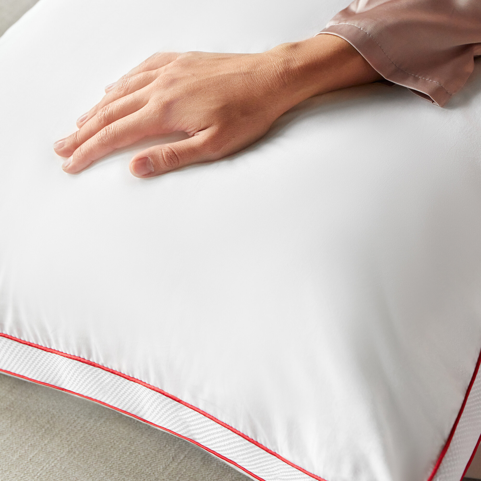 Подушка для сна Verossa Airy 70х70 Royal, белый, материал хлопок 100% - фотография № 13