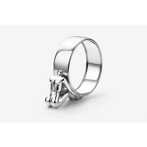 Кольцо ACT OF LOVE, серебро, 925 проба, размер 17.5, серебро