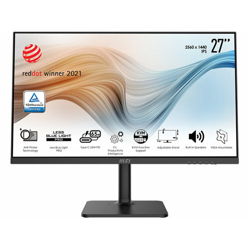 Монитор MSI Modern MD272QP Black 9S6-3PB19H-040 3419700₽