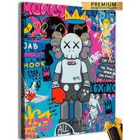 Картины по номерам kaws Кавс 40x50