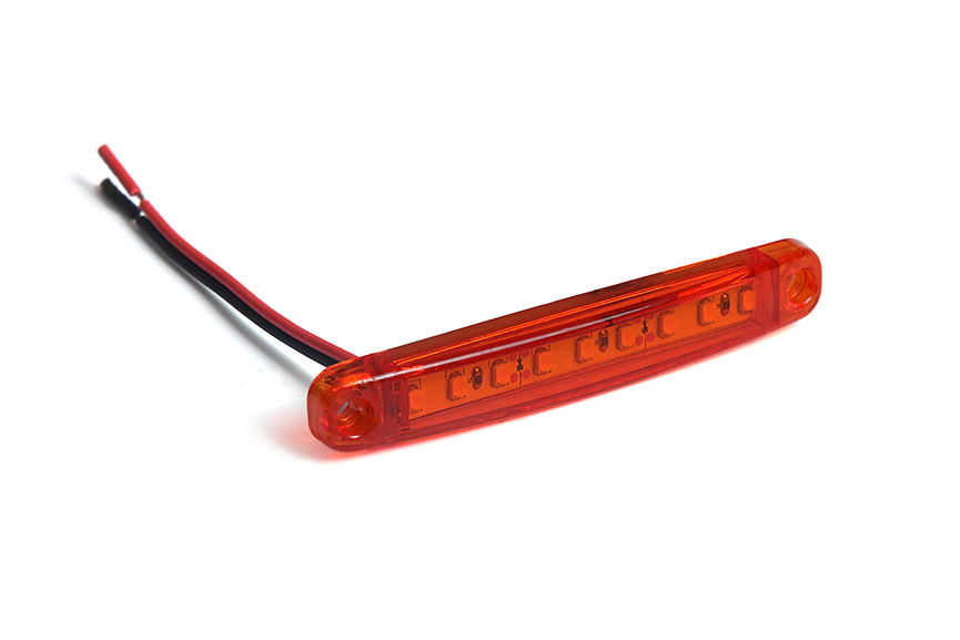 Габарит светодиодный SLIM-M12 Красный 12В