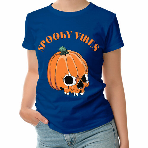 фото Футболка roly, размер l, синий