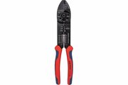 Knipex Пресс-клещи, 3 гнезда, изол. кабельные наконечники и соединители 0.5-6.0 мм², неизол. открыты KN-9722240