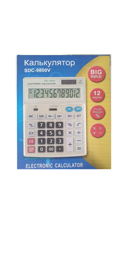 Калькулятор AX-9800V 12 разрядов настольный