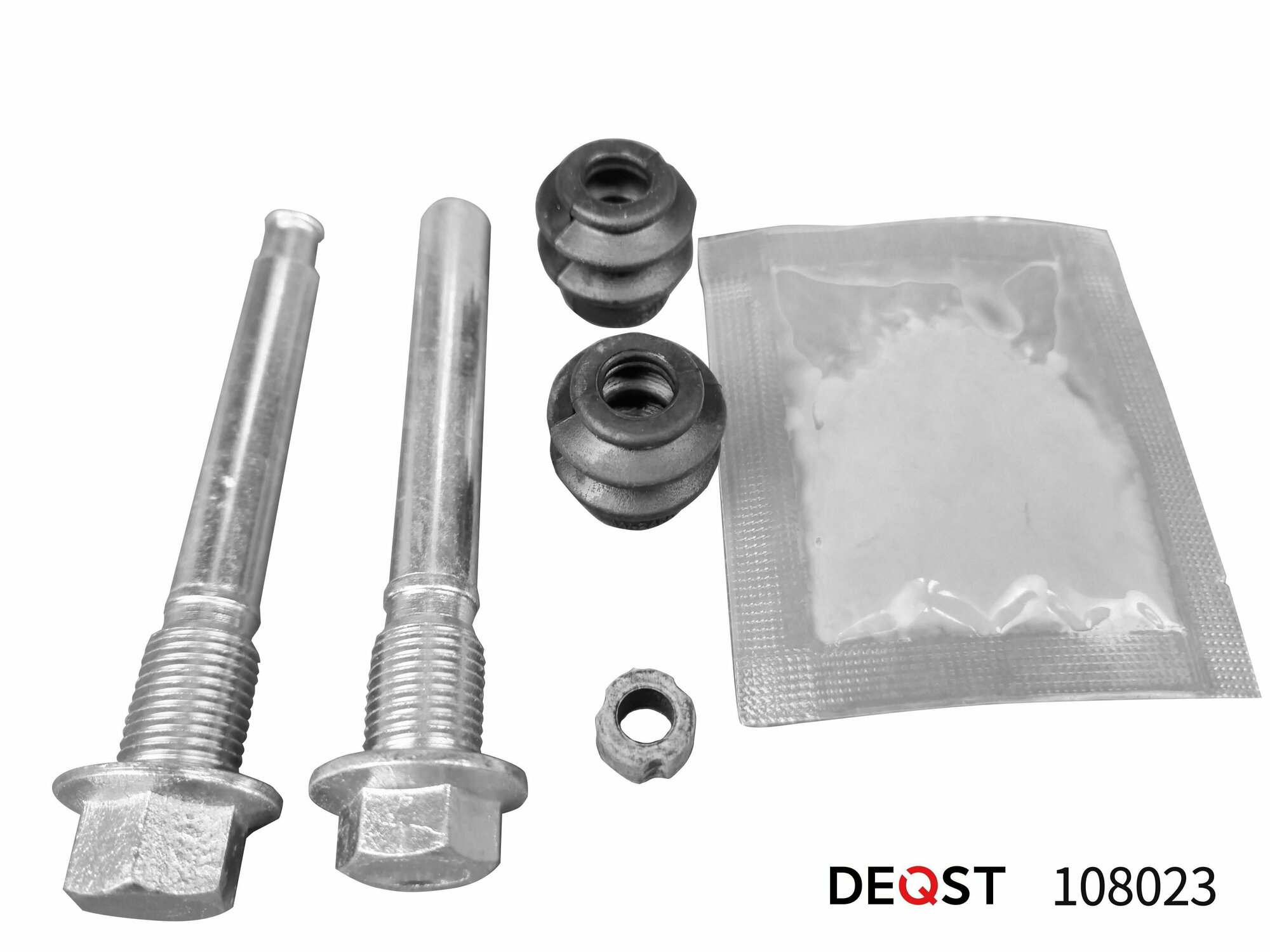 Комплект направляющих тормозного суппорта заднего (направляющая O9 mm суппорт Akebono). Прим Deqst 108023