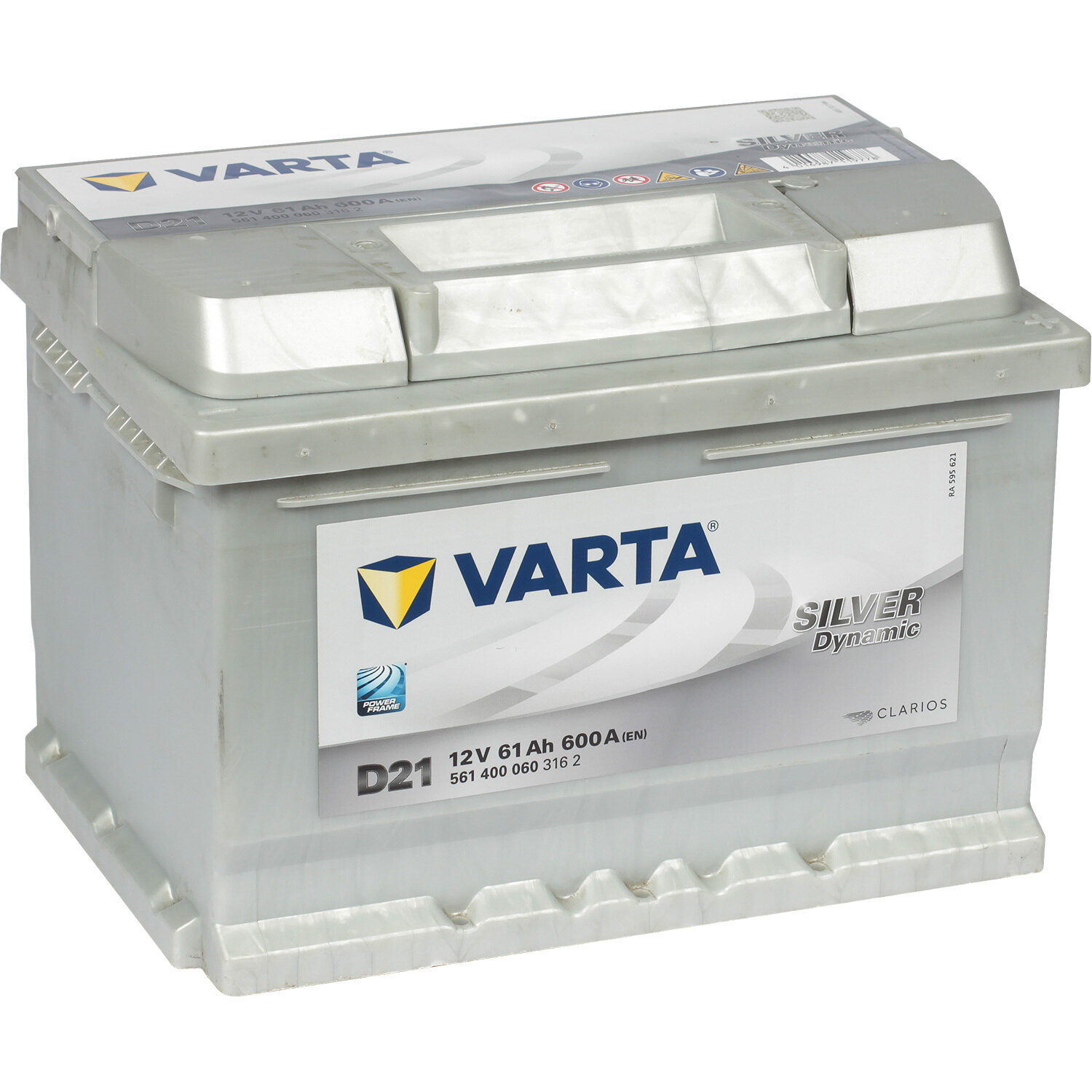 Аккумлятор автом. Varta Silver Dynamic 61Aч 600A (561 400 060 D21) - фото №14