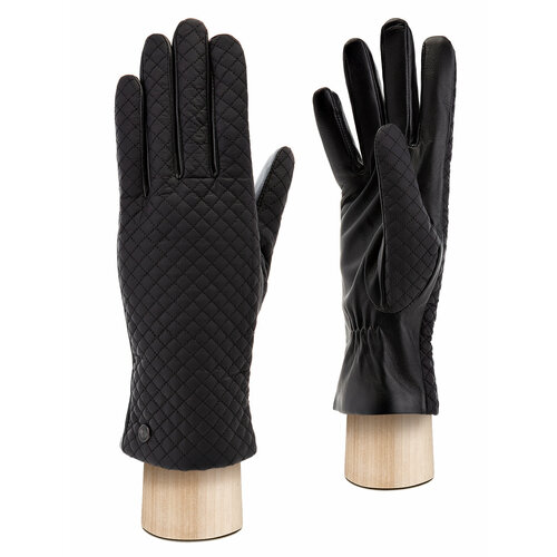 Перчатки LABBRA, демисезон/зима, подкладка, размер 7, черный
