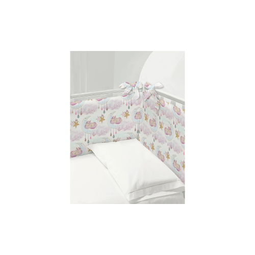 Бортики в кроватку Juno Cute unicorns