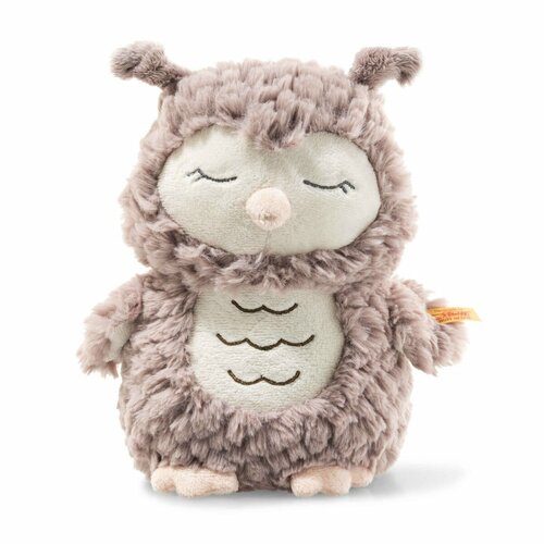 фото Мягкая игрушка steiff soft cuddly friends ollie owl (штайф мягкие приятные друзья сова олли 23 см)