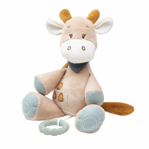 Игрушка мягкая Nattou Musical Soft toy Luna & Axel Жираф музыкальная 748056 игрушка мягкая nattou musical soft toy luna