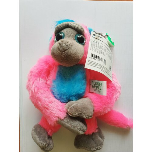 Мягкая игрушка Plush Apple Обезьянка 19 см (розовый) GT9140